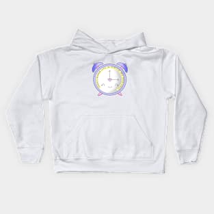 Kawaii clock Kids Hoodie